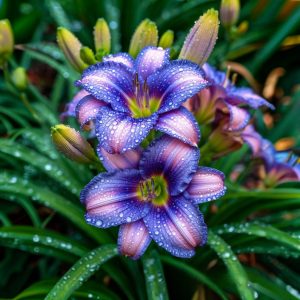 Лилейник Санкисс купить по цене от 399р. в интернет-магазине «Посадика» с доставкой почтой в в Лодейное Полее и по всей России – [изображение №1].