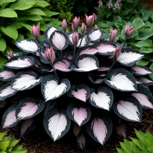 Хоста Веридия купить по цене от 349р. в интернет-магазине «Посадика» с доставкой почтой в в Лодейное Полее и по всей России – [изображение №1].