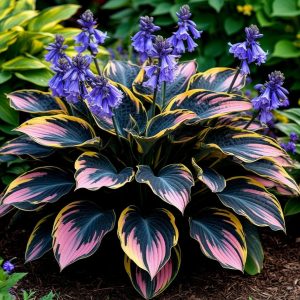 Хоста Пайн Эхо купить по цене от 699р. в интернет-магазине «Посадика» с доставкой почтой в в Лодейное Полее и по всей России – [изображение №1].